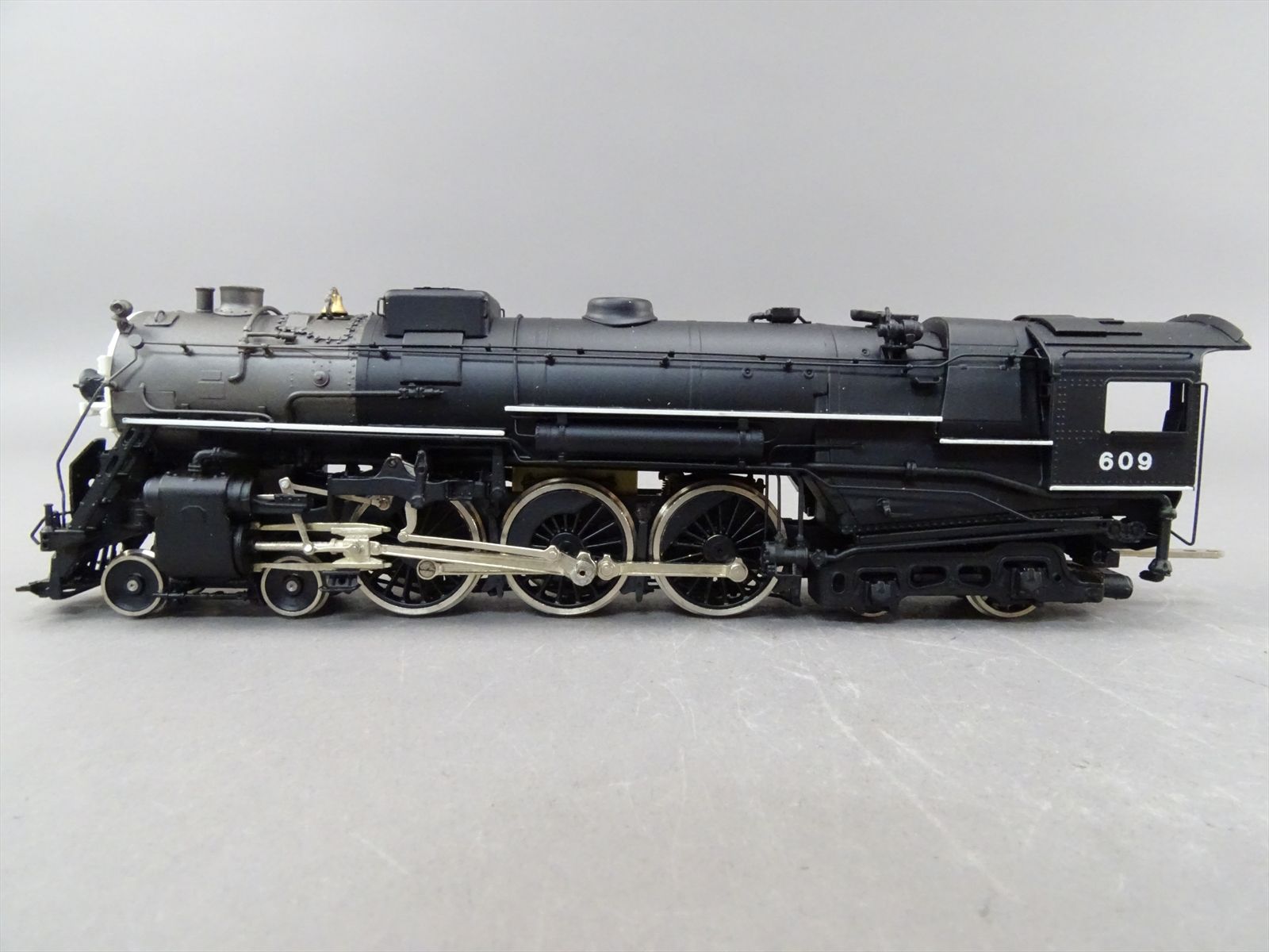 HO Brass Model - Key B&A Boston & Albany J-2B 4-6-4 Hudson #609 Square ...