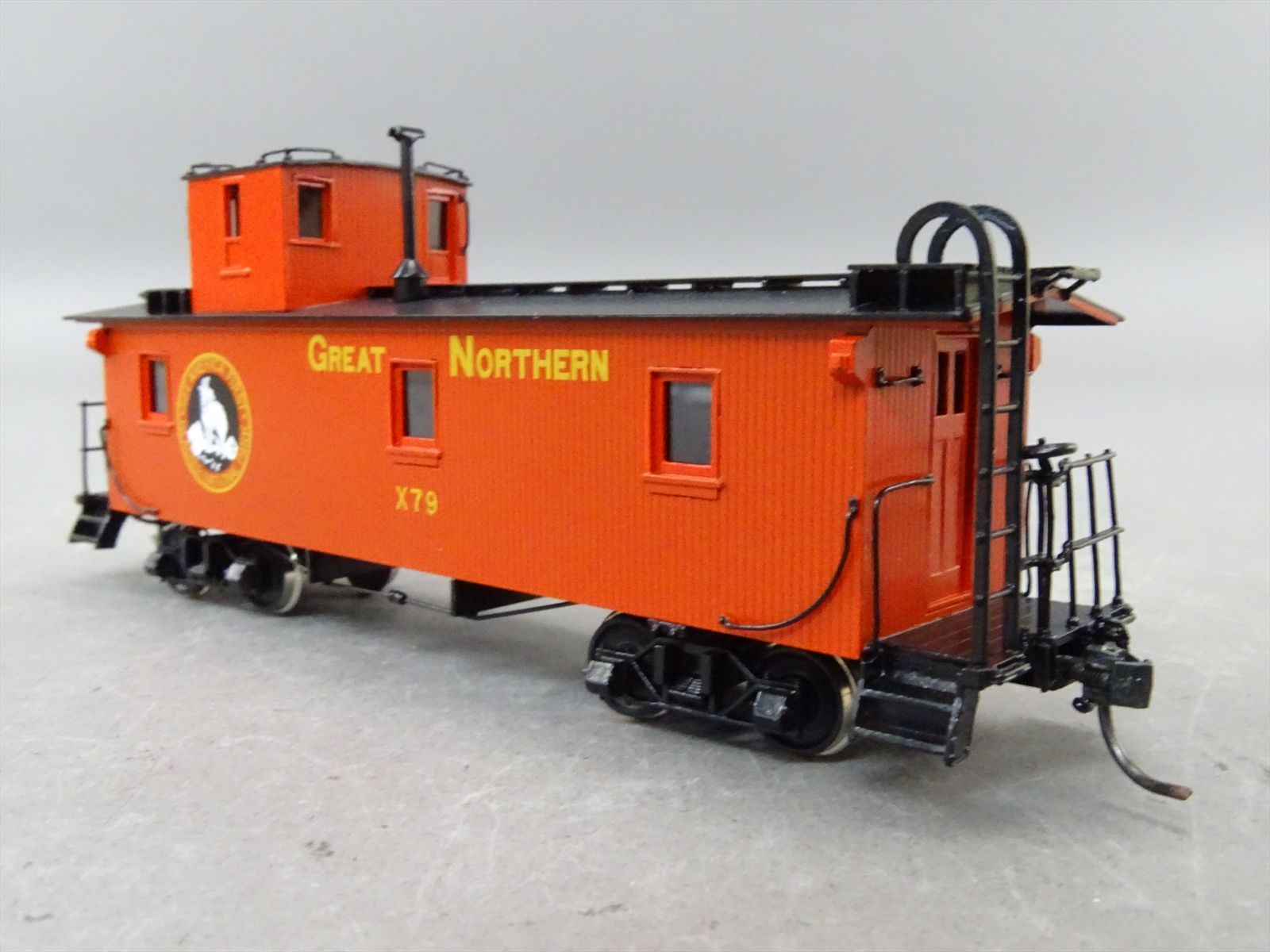 HO Brass Model - NBL GN-5.2 GN Great Northern 33' Truss Rod Caboose # ...