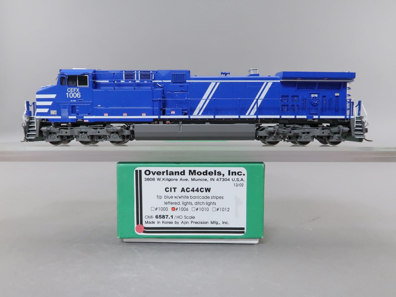 HO Brass Model - OMI 6587.1 CEFX CIT International Rail Transport ...