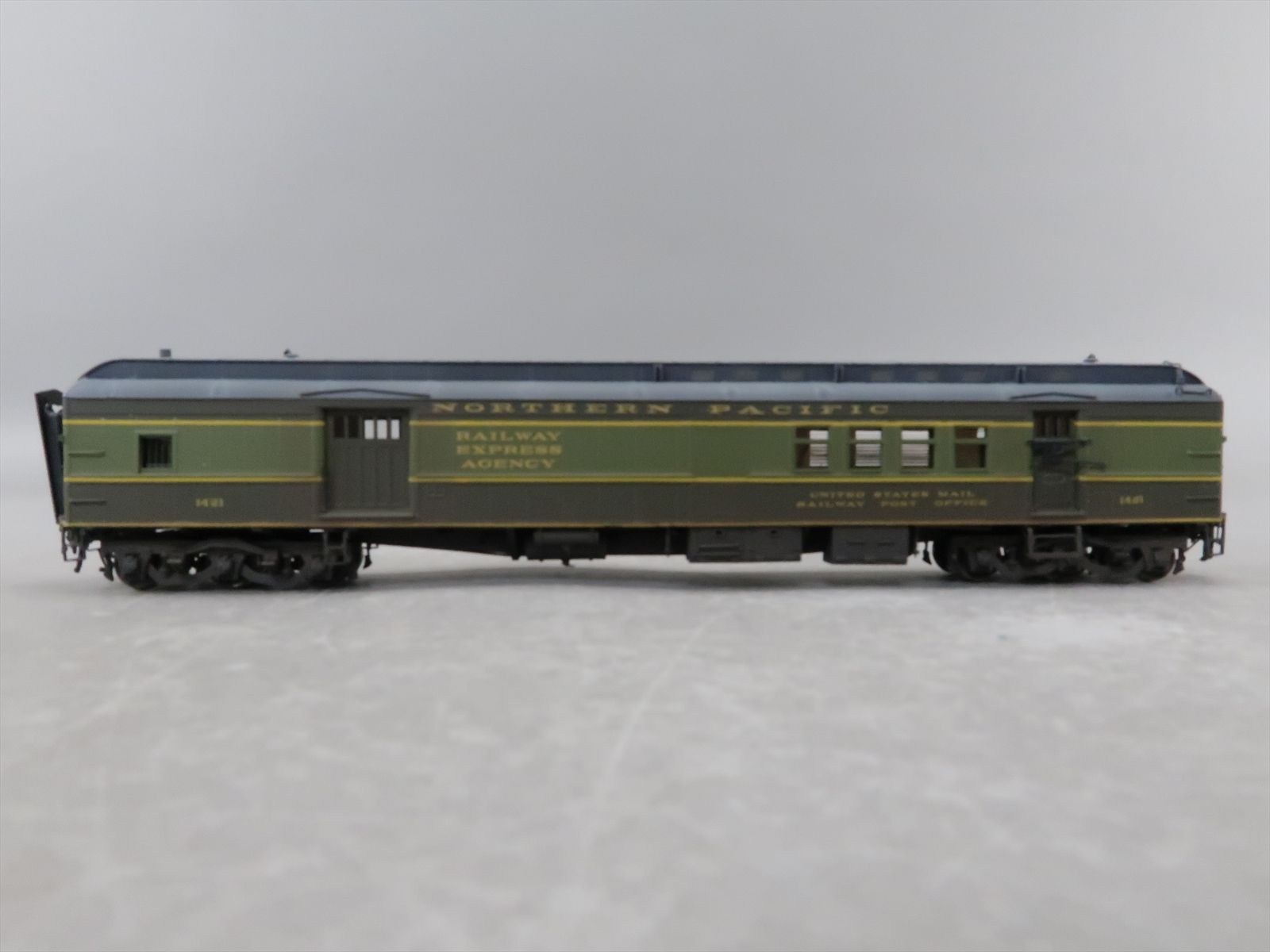 HO Brass Model - W&R NP Northern Pacific Mail & Express Car w/o Center ...