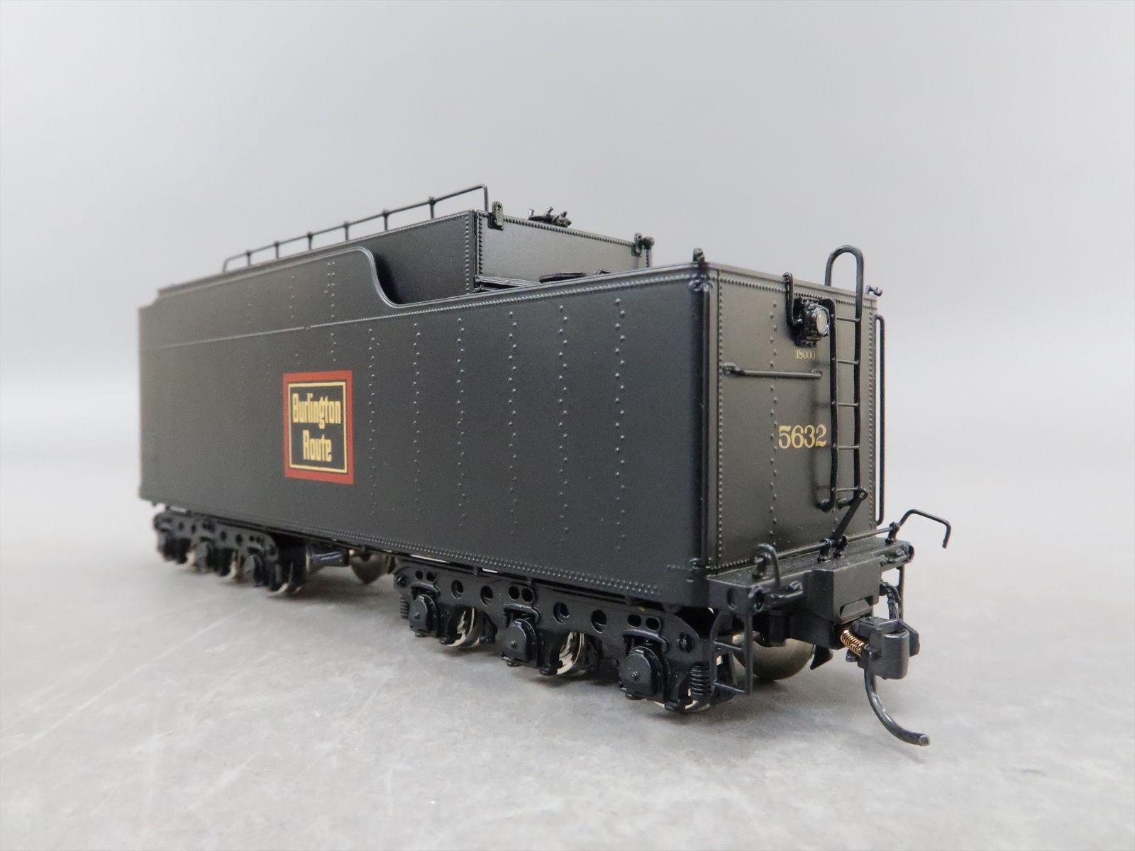 HO Brass Model - Sunset CB&Q Burlington O-5 4-8-4 Closed Cab #5632 w ...