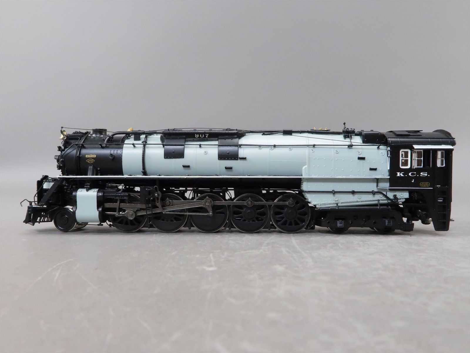 HO Brass Model - DP 8195.07 KCS Kansas City Southern 2-10-4 J Gray ...