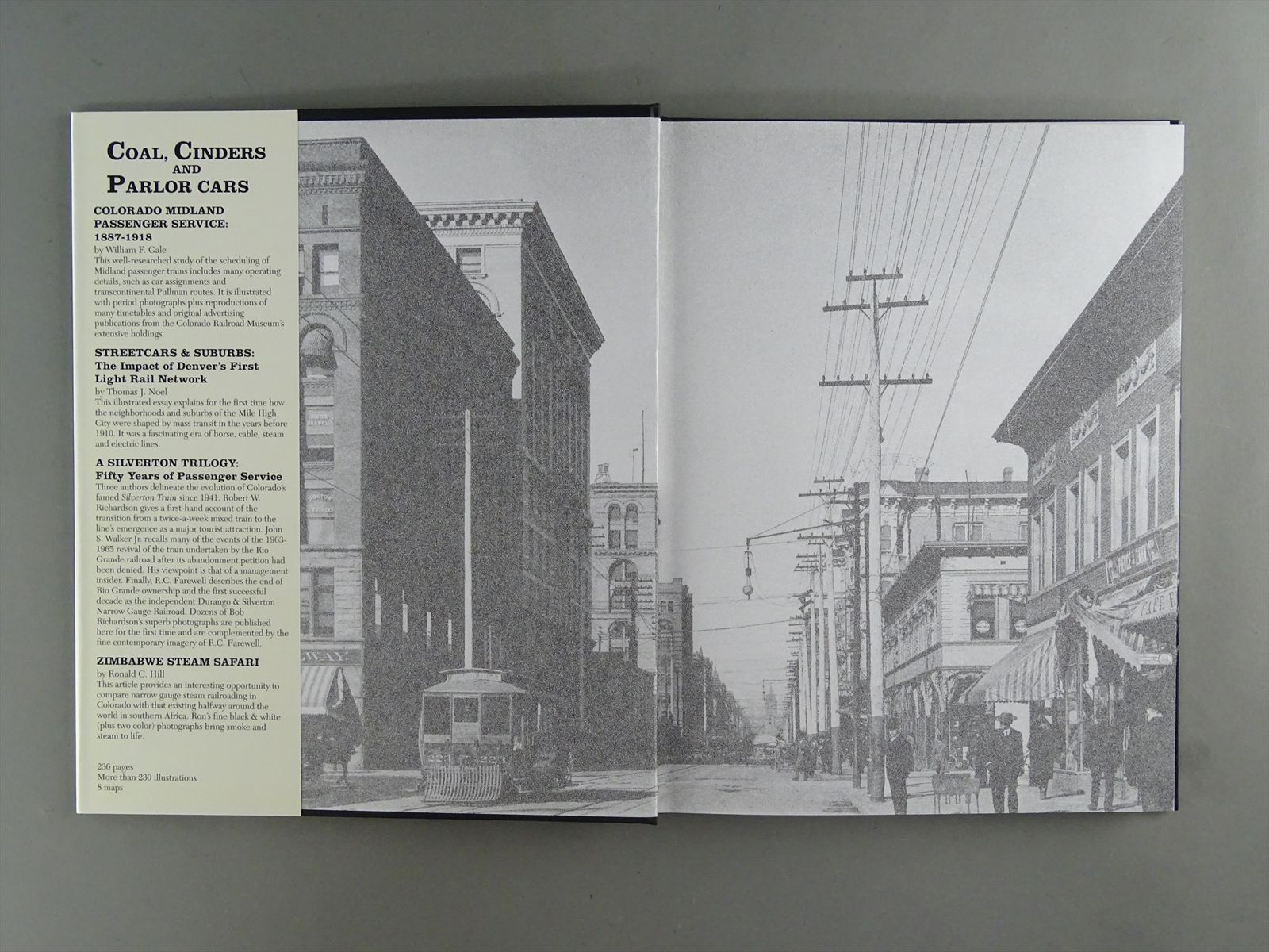 Railroad Book - Colorado Rail Annual No. 19 Coal, Cinders and Parlor ...
