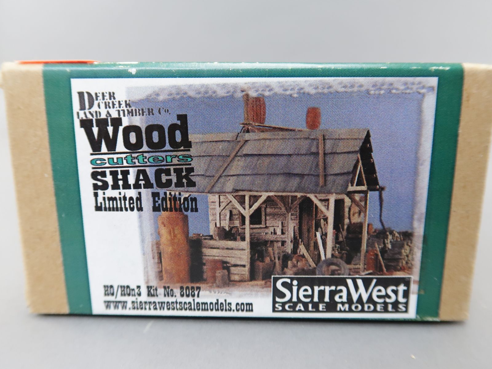 HO Unassembled Craftsman Kit - Sierra West #8087 Wood Cutters Shack ...