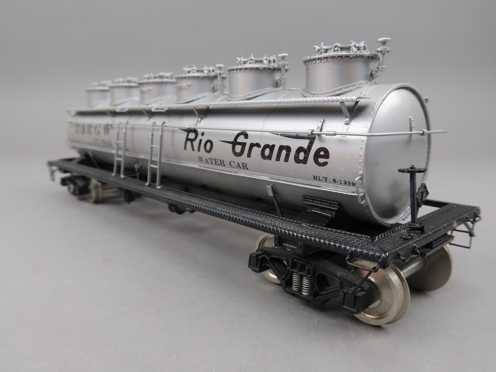 O Brass Model - PSC 16599-4 D&RGW Rio Grande GATX 6 Dome Wine Tank Car ...