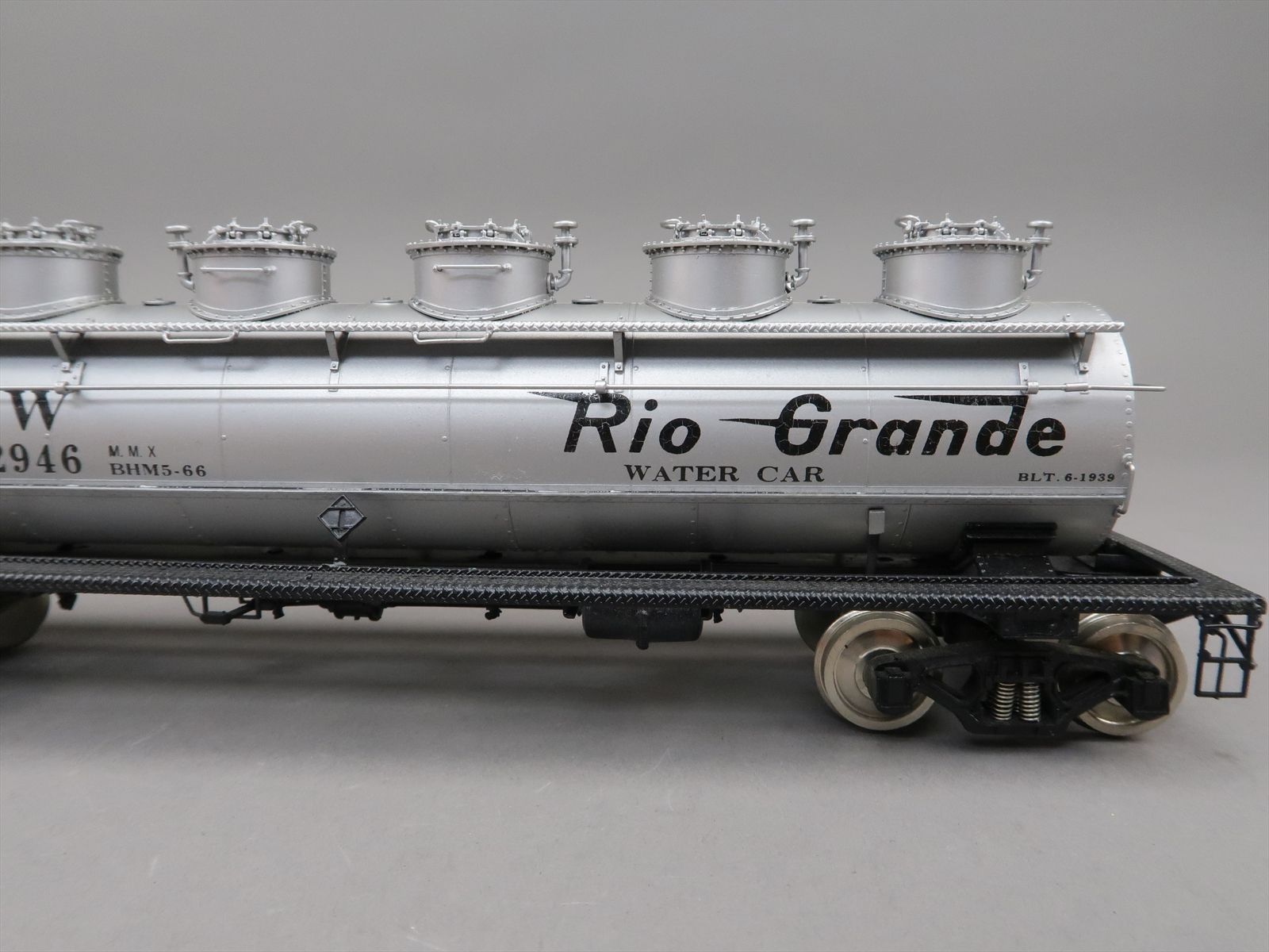 O Brass Model - PSC 16599-4 D&RGW Rio Grande GATX 6 Dome Wine Tank Car ...