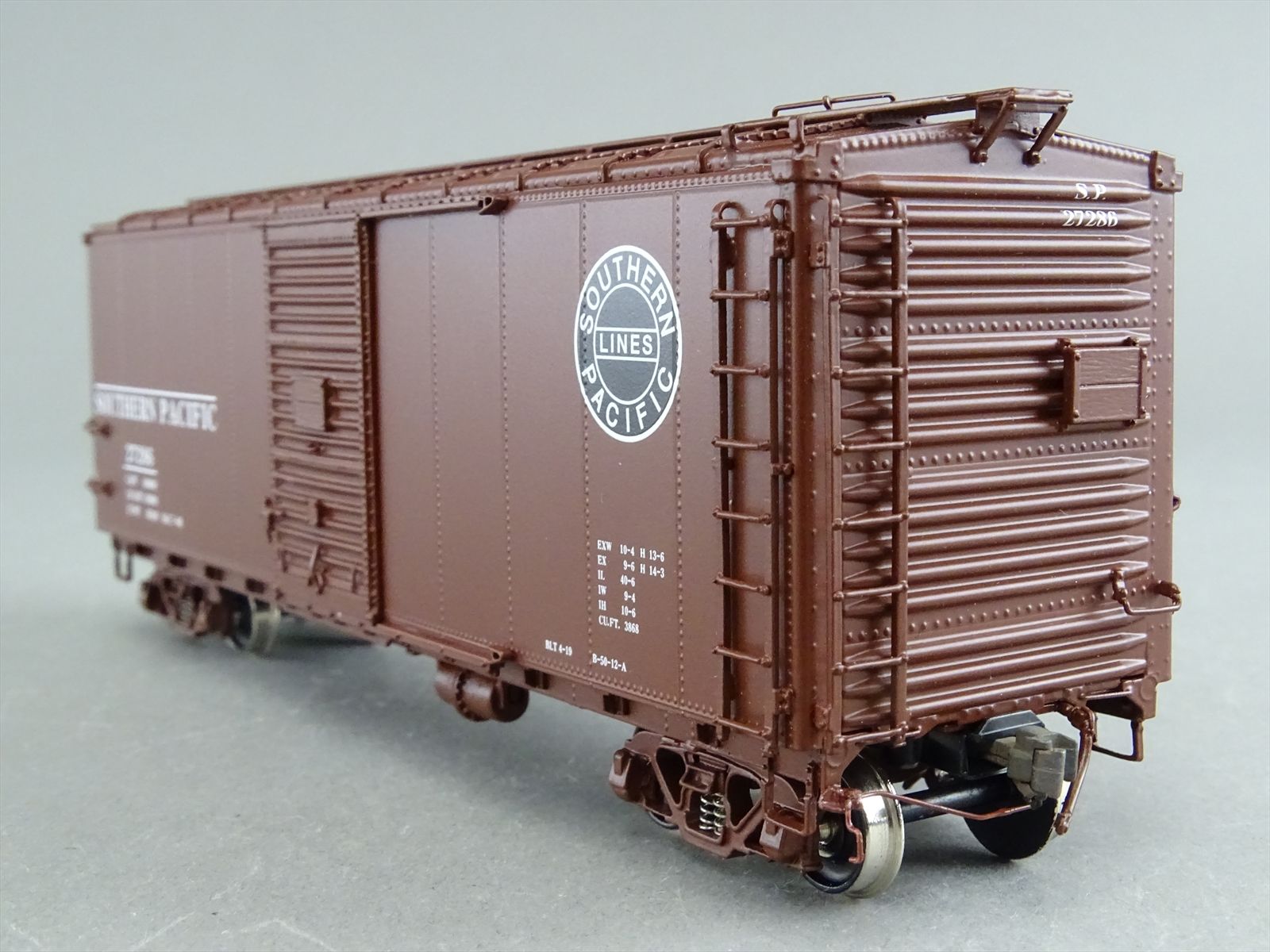 HO Brass Model - CIL 2512.1 SP Southern Pacific B-50-12-A Steel Rebuilt ...