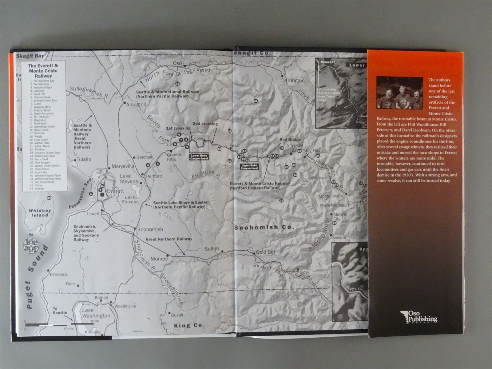 Railroad Book The Everett And Monte Cristo Railway Woodhouse