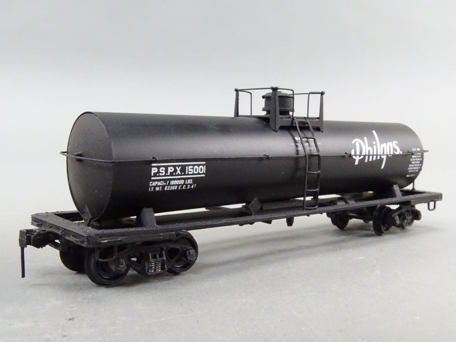 HO Built-Up Metal Car Kit - Thomas Tank PSPX Philgas Single Dome Tank ...