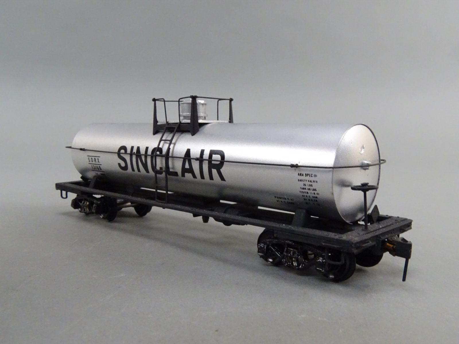 HO Built-Up Metal Car Kit - Thomas Tank SDRX Sinclair Single Dome Tank ...