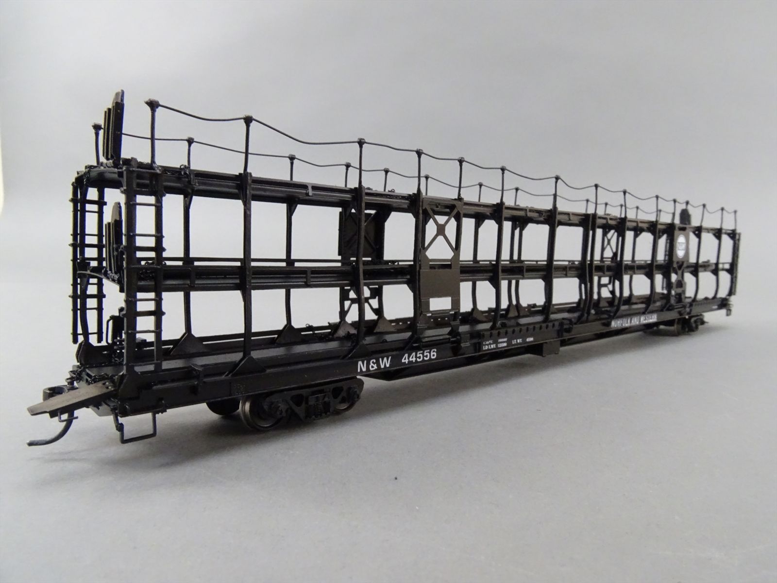 HO Brass Model - OMI 1326 N&W Norfolk & Western Tri-Level Open Auto ...