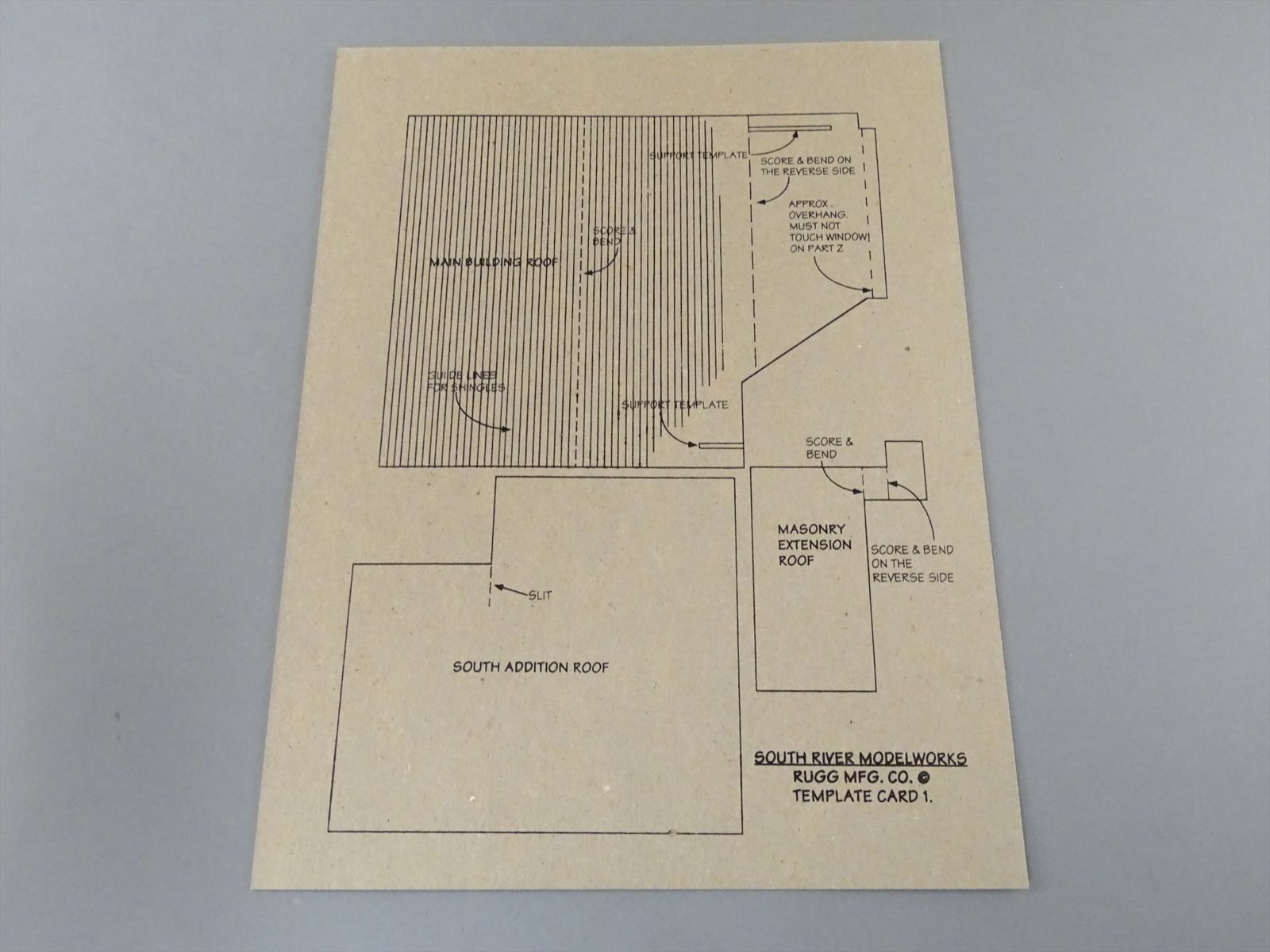 HO Scale Craftsman Kit - SRMW South River Model Works Craftsman Kit ...