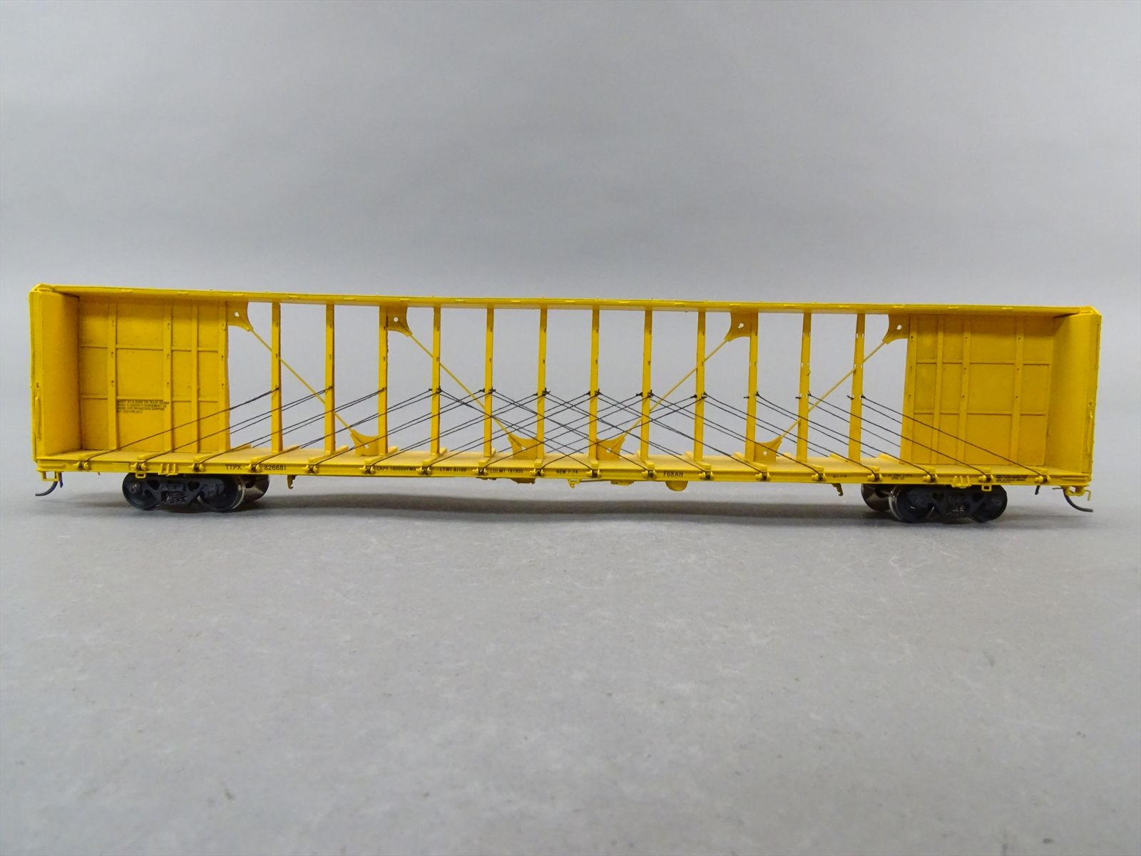 HO Brass Model - OMI 3235 TTX TSH TTPX Trailer Train 75' Centerbeam ...