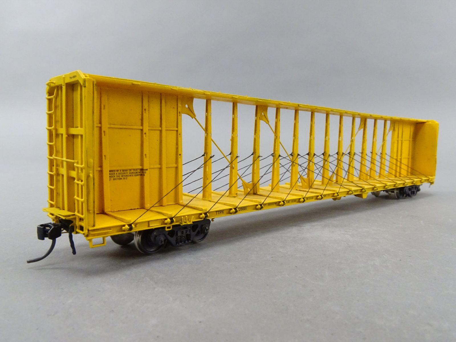 HO Brass Model - OMI 3235 TTX TSH TTPX Trailer Train 75' Centerbeam ...