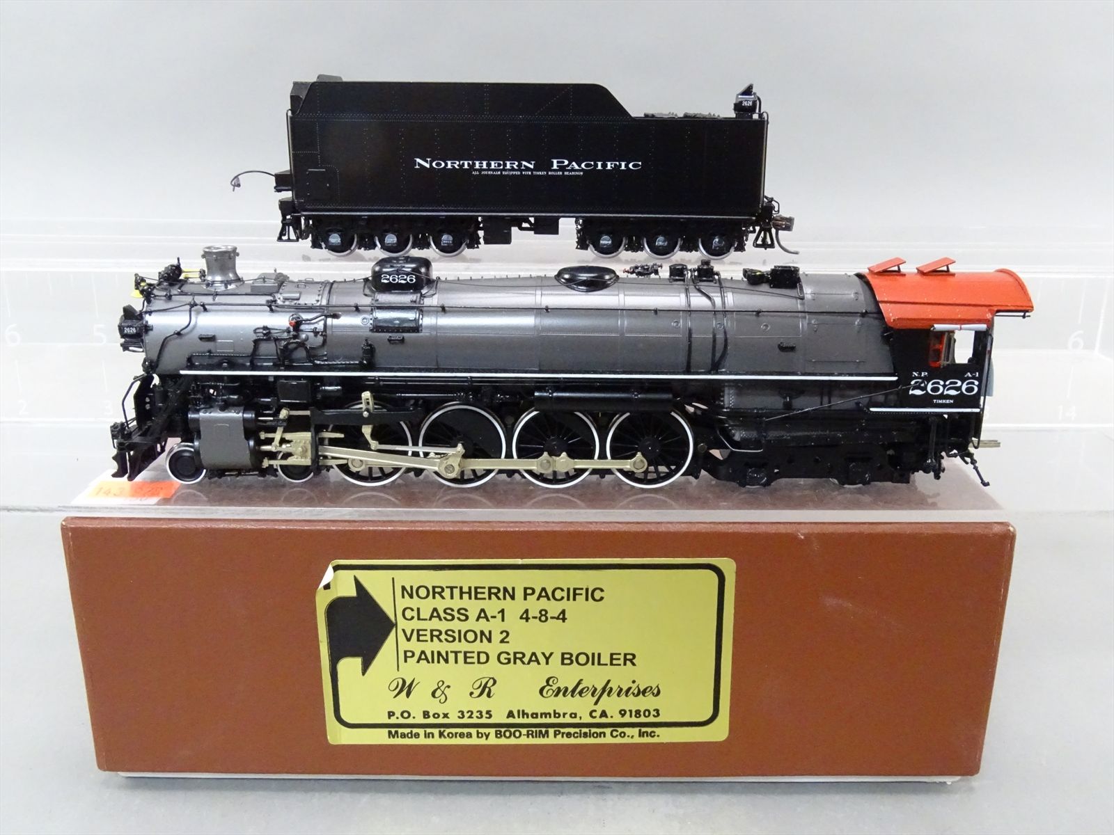 HO Brass Model - W&R NP Northern Pacific A-1 4-8-4 Version 2 Gray ...