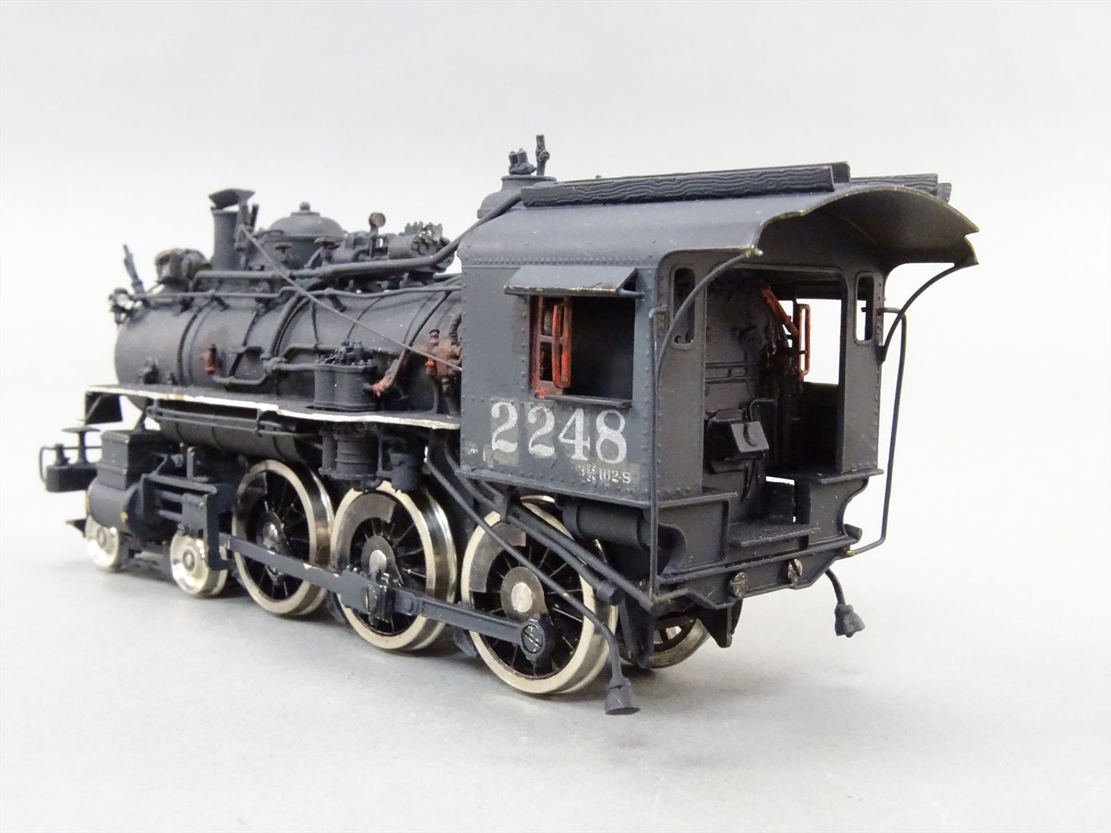 HO Brass Model - WMC SP Southern Pacific Fire Train 4-6-0 w/ Water Cars ...