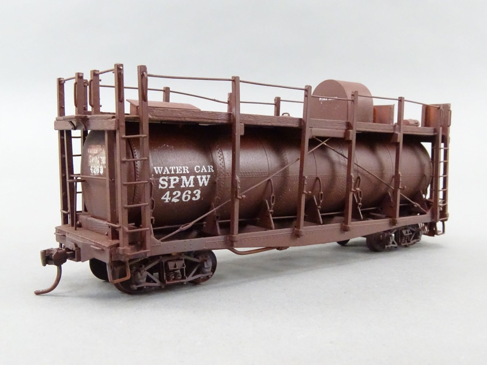 HO Brass Model - WMC SP Southern Pacific Fire Train 4-6-0 w/ Water Cars ...