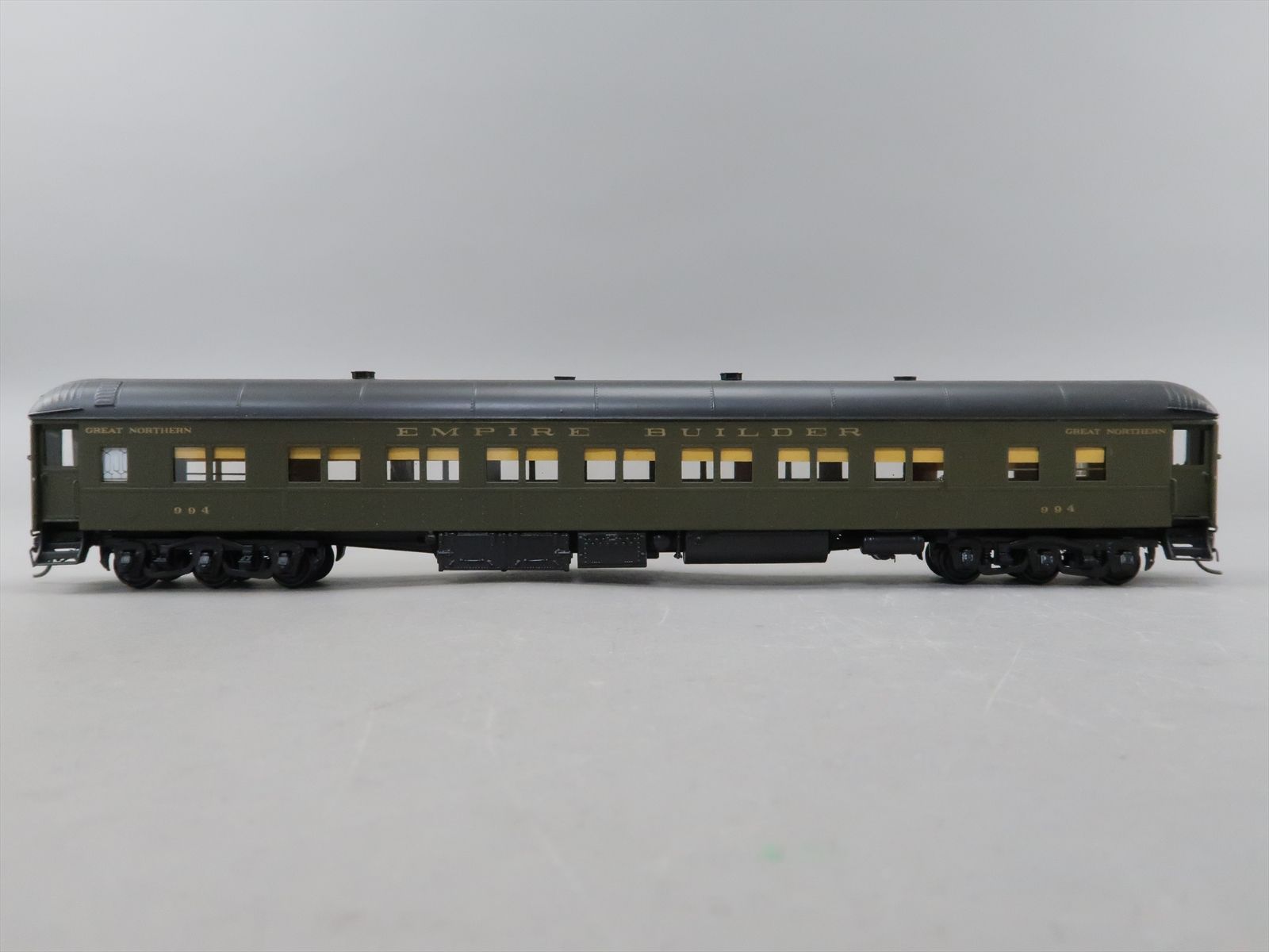 HO Brass Model - Oriental 0012 GN Great Northern HW Coach #994 - Custom ...