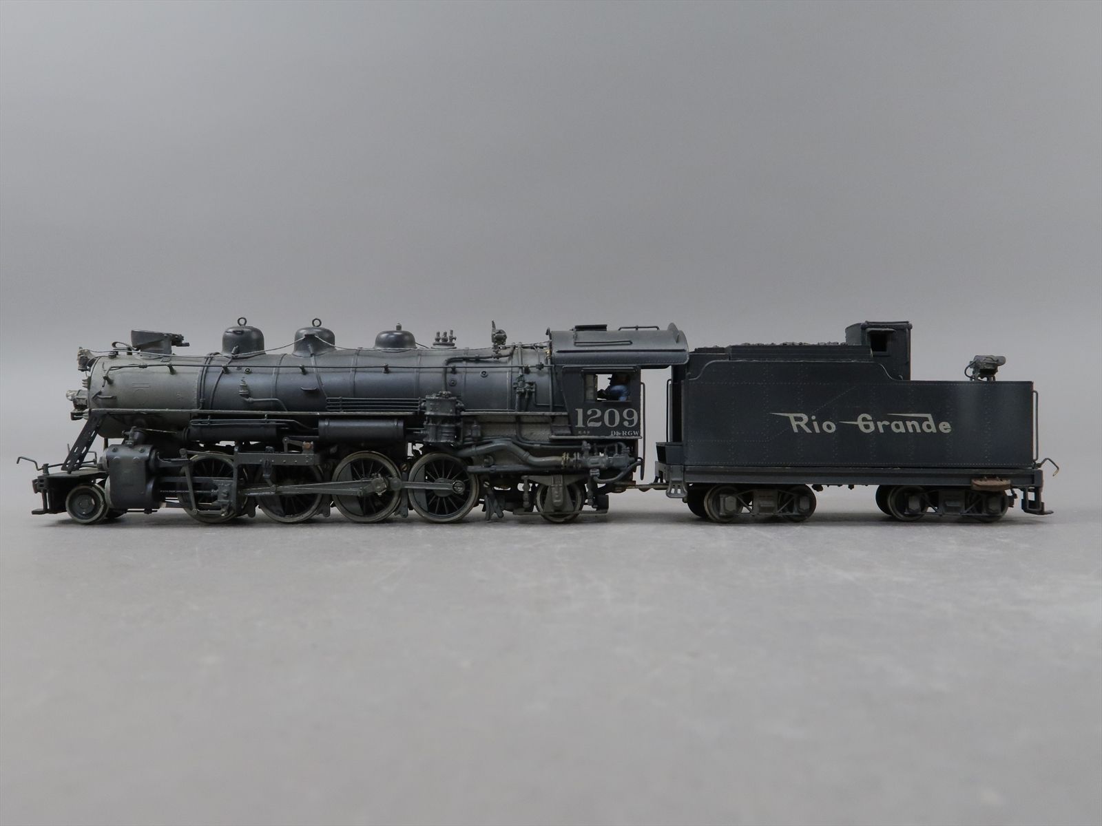 HO Brass Model - Key D&RGW Rio Grande K-59 Mikado 2-8-2 #1209 - Custom ...