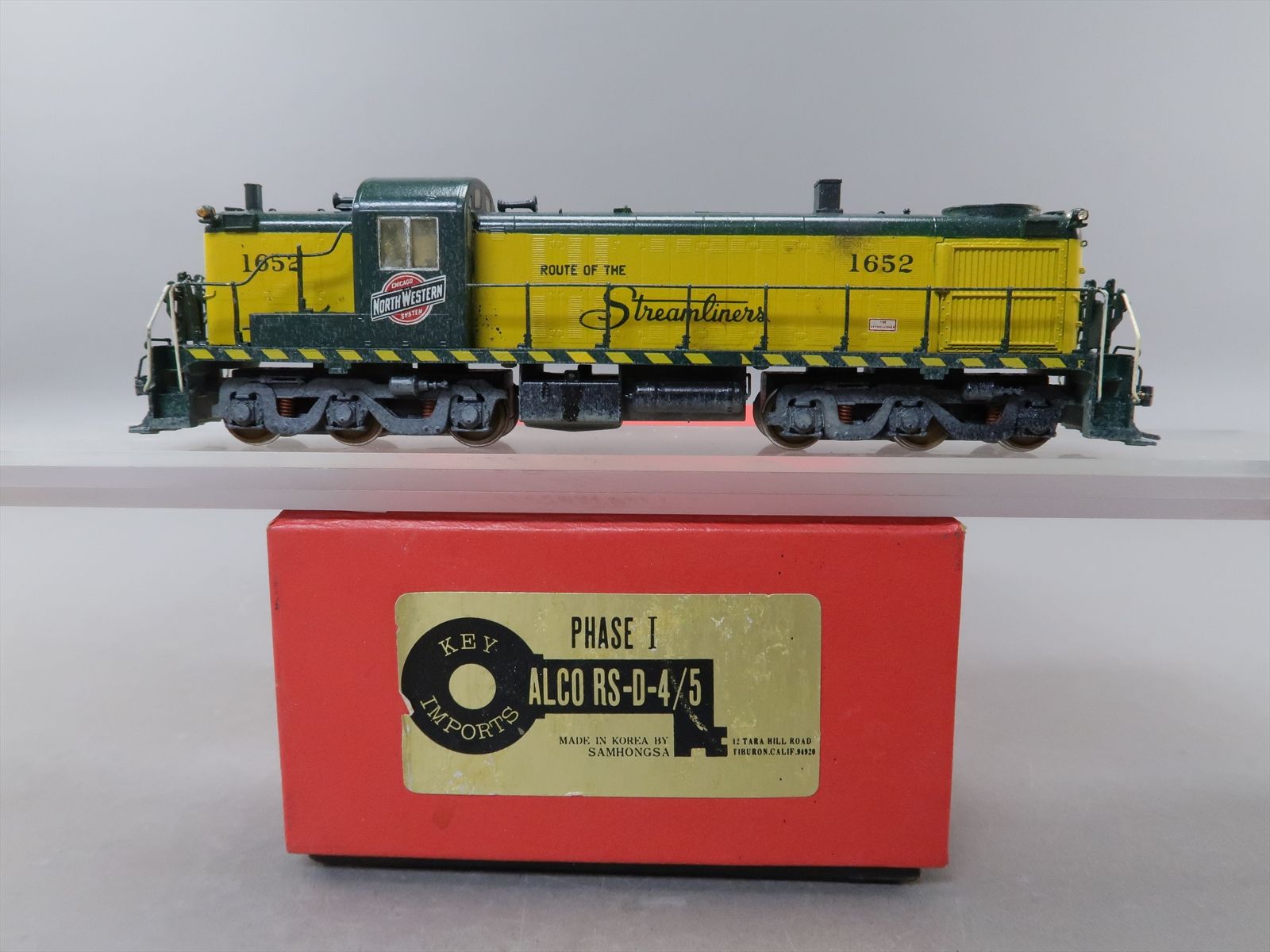 HO Brass Model - Key C&NW Chicago & Northwestern ALCO RSD-4/5 Phase I ...