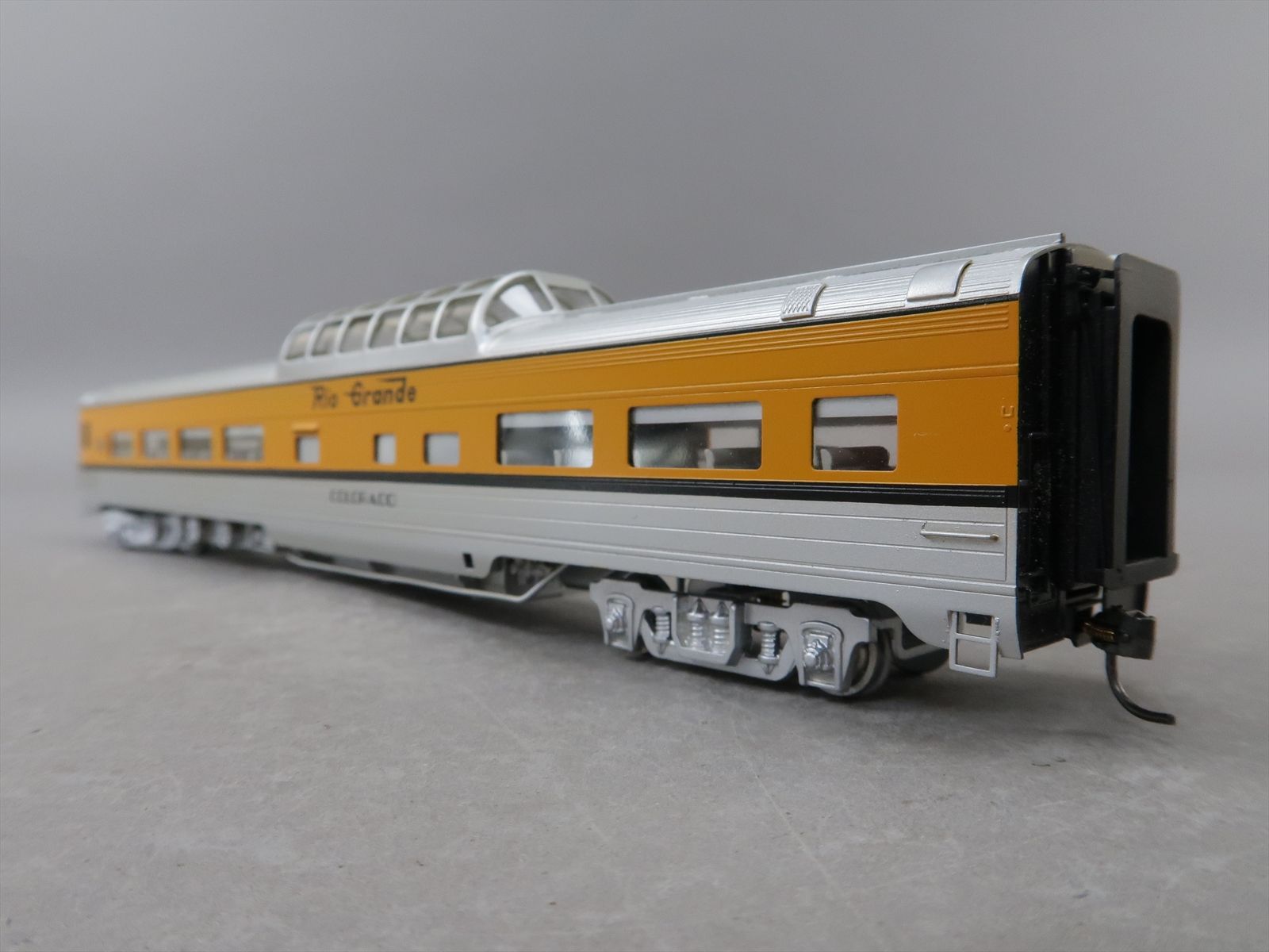 HO Brass Model - Oriental GN as D&RGW Rio Grande Streamlined Dome Coach ...