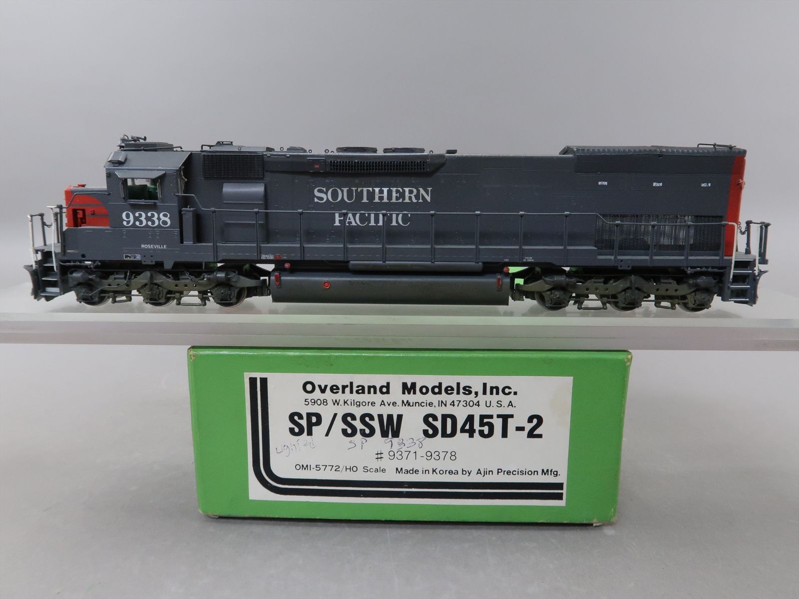 HO Brass Model - OMI 5772 SP Southern Pacific SD45T-2 #9338 - Custom ...