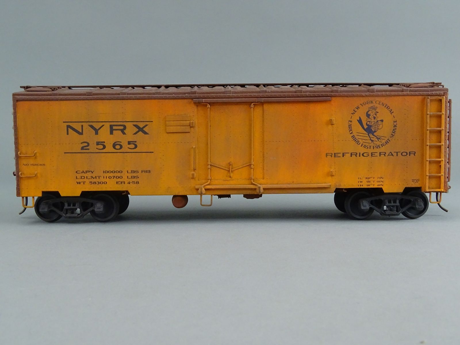 O Brass Model - MG Max Gray SFRD as NYRX NYC New York Central 40' Steel ...