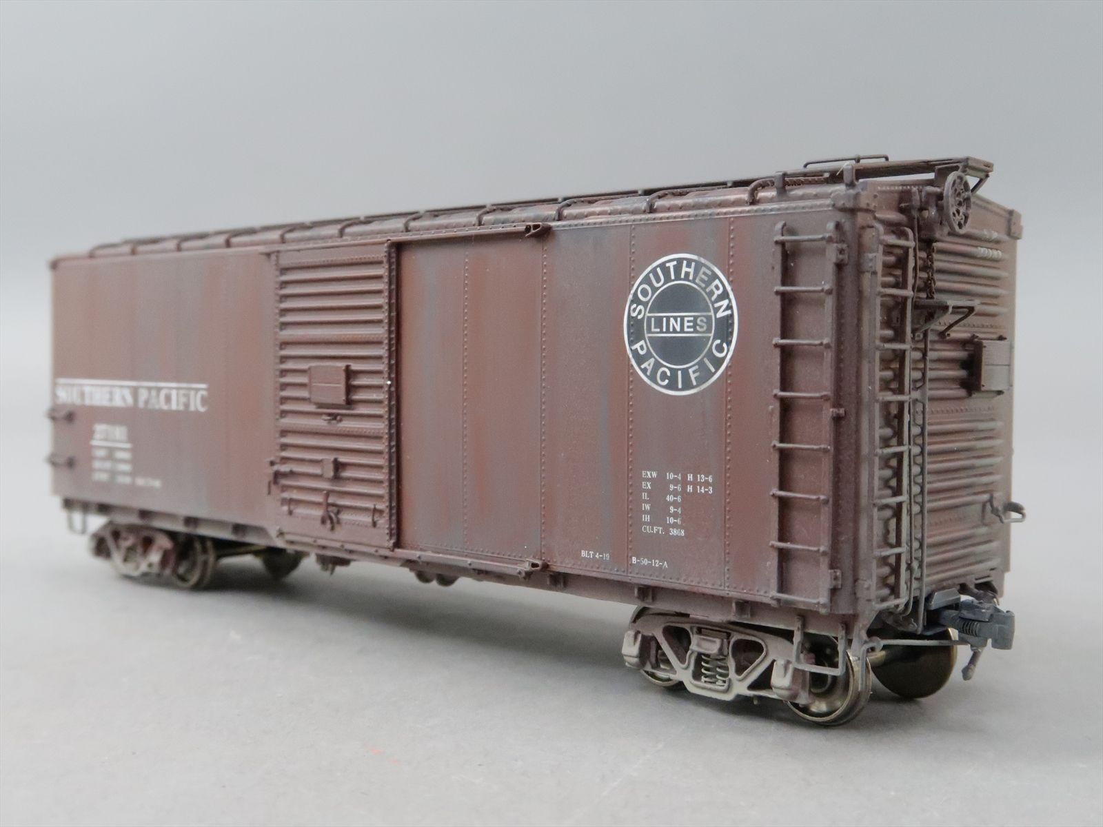 HO Brass Model - CIL 2512.1 SP Southern Pacific B-50-12-A Steel Rebuilt ...