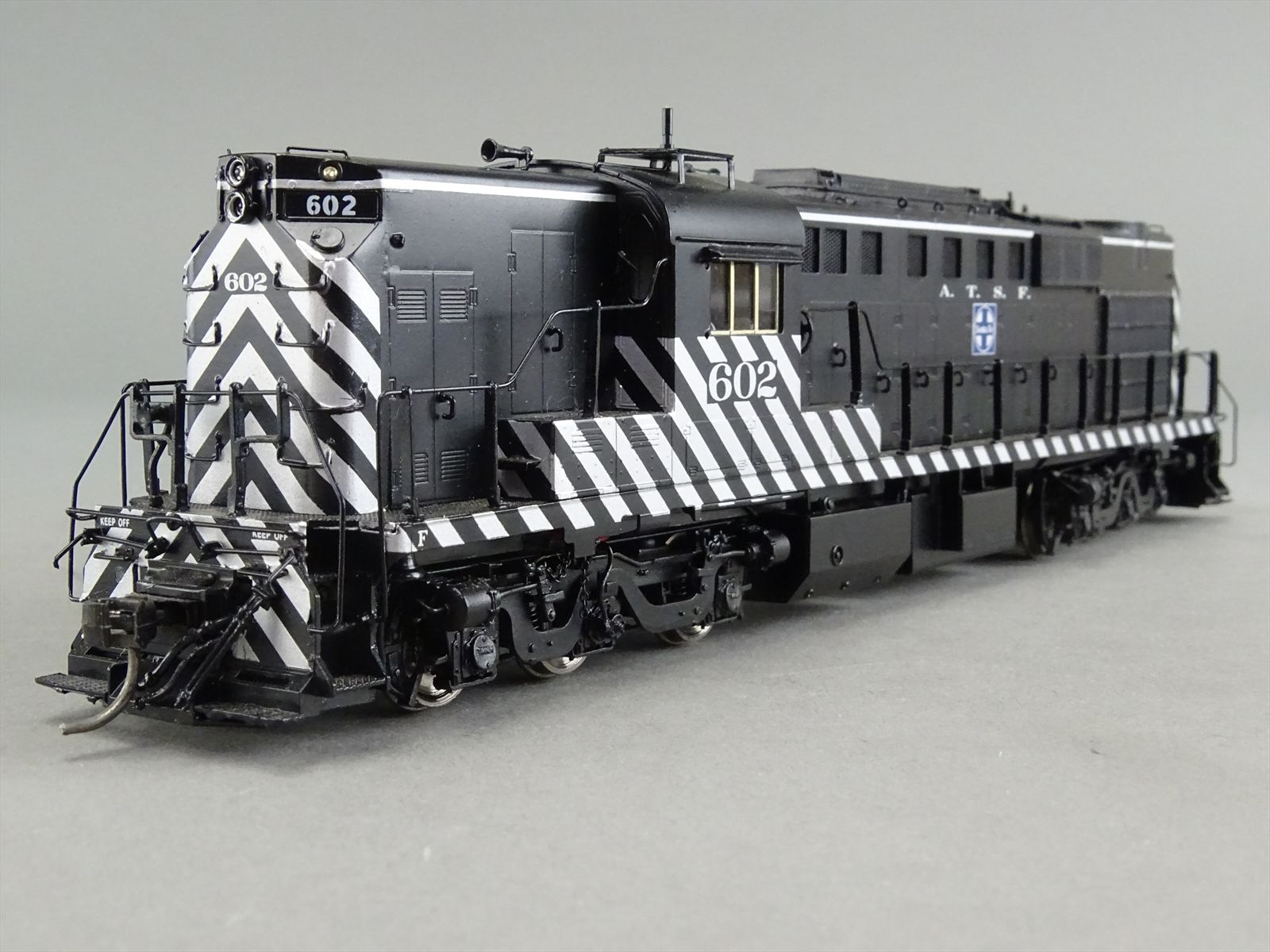 HO Brass Model - OMI 6901.1 AT&SF Santa Fe RSD7 #602 - F/P + DCC ...
