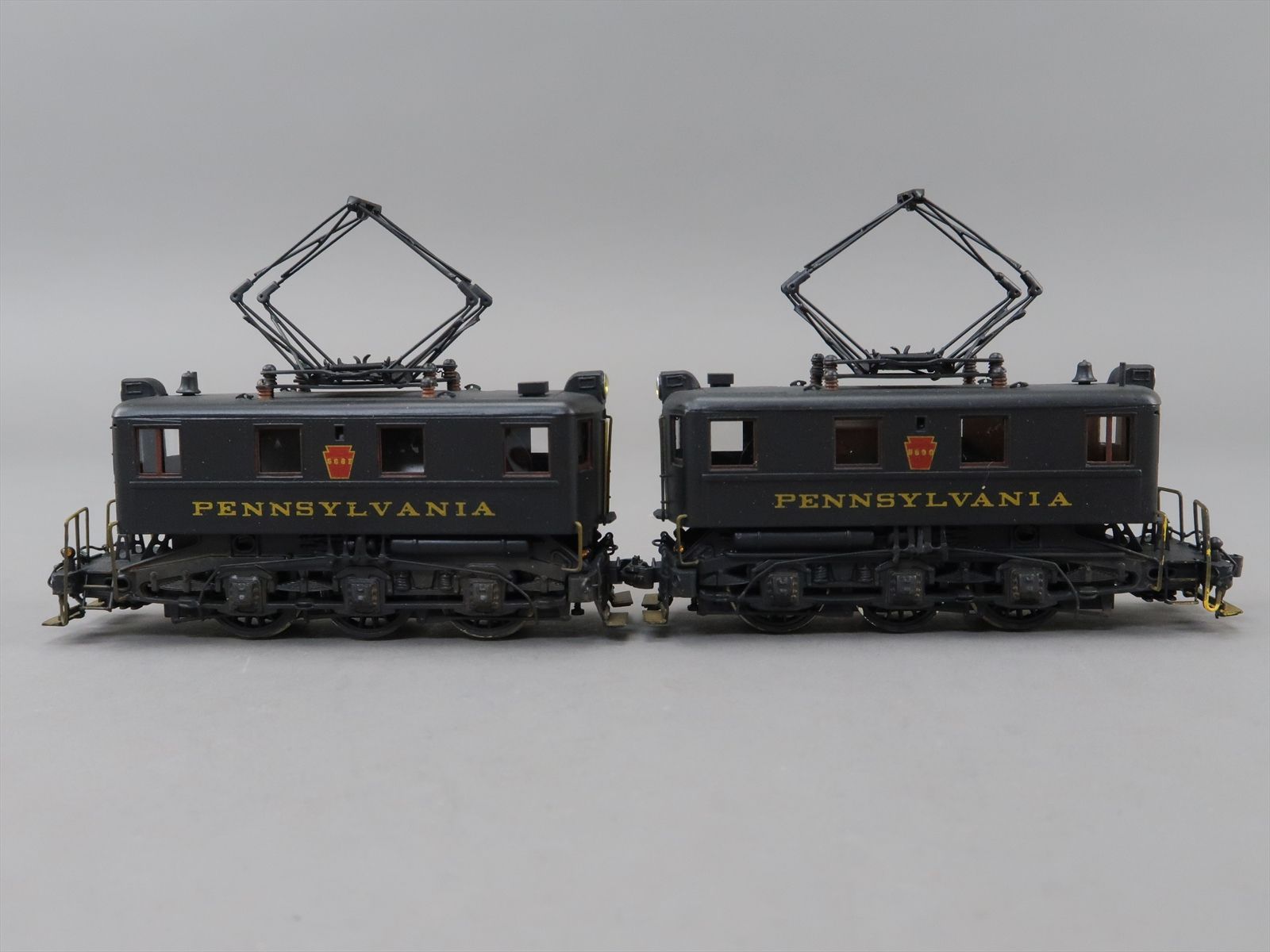 HO Brass Model - ALCO E-109 PRR Pennsylvania B-1 Boxcab Electric Set of ...