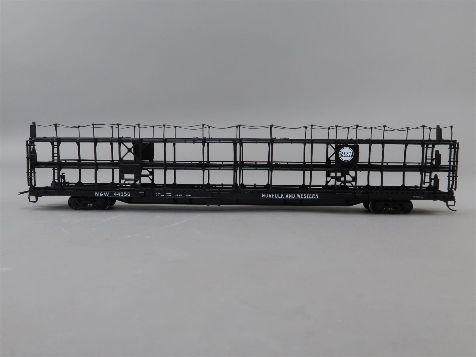 HO Brass Model - OMI 1326 N&W Norfolk & Western Tri-Level Open Auto ...