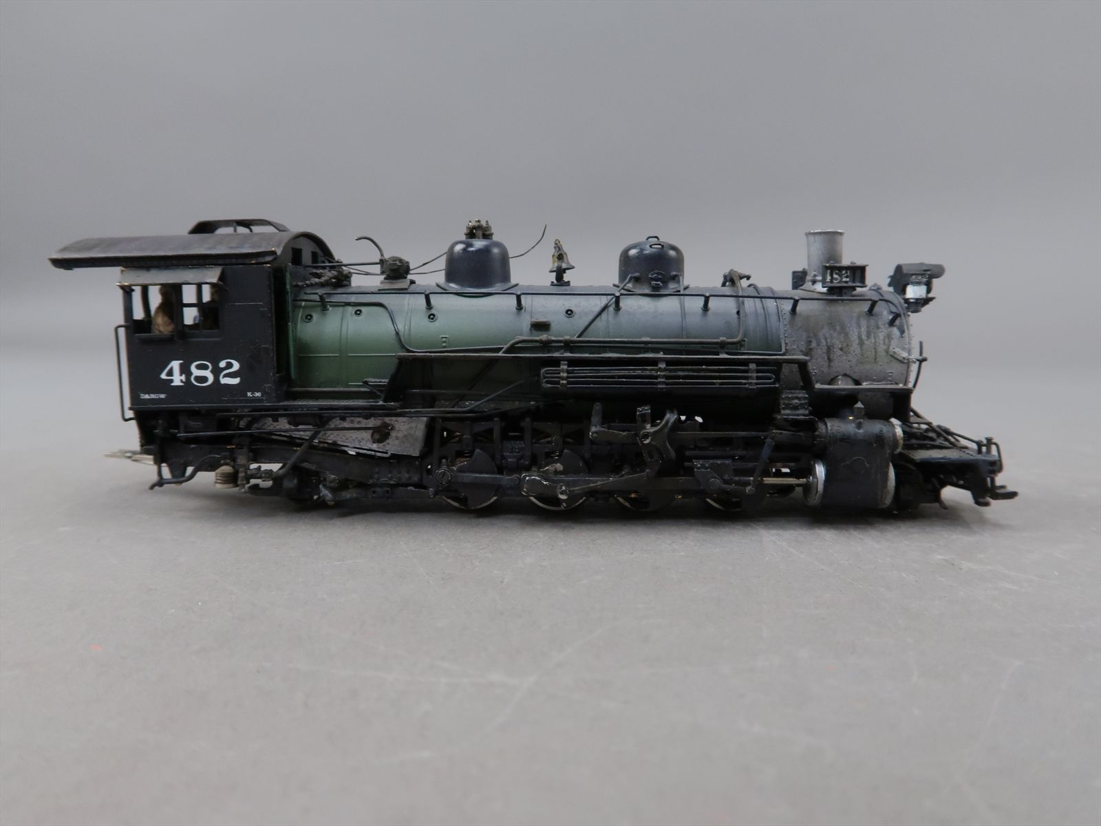 HOn3 Brass Model - WMC D&RGW Rio Grande K-36 2-8-2 Mikado #482 - Custom ...