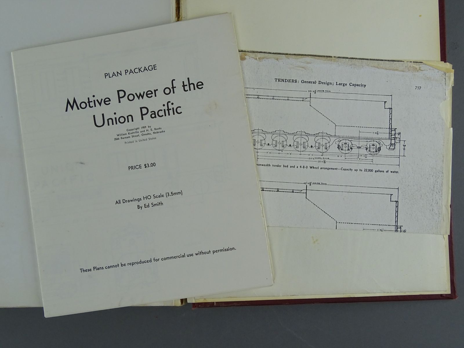 Railroad Book - Motive Power of the Union Pacific - Kratville & Ranks ...