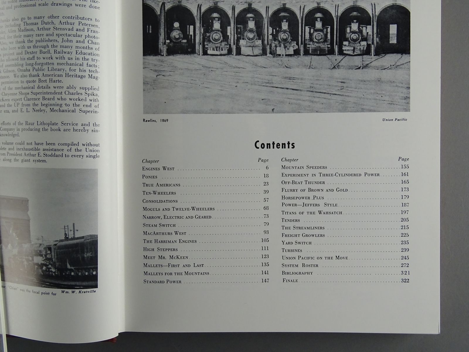 Railroad Book - Motive Power of the Union Pacific - Kratville & Ranks ...