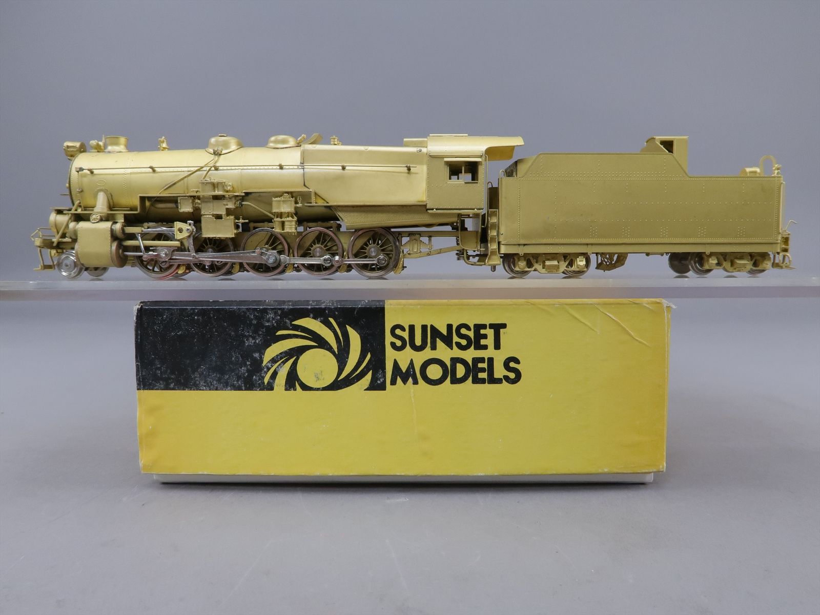 HO Brass Model - Sunset PRR Pennsylvania I-1 2-10-0 - Unpainted - 1989 ...