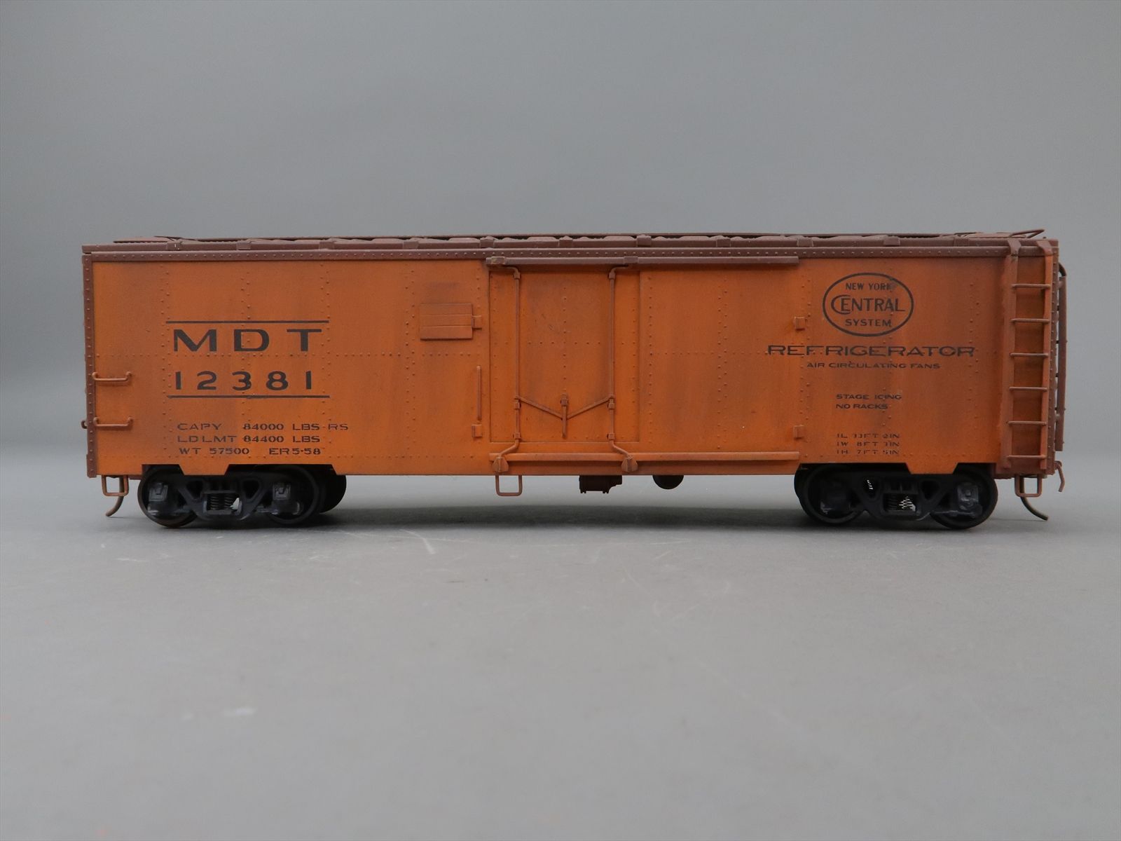 O Brass Model - MG Max Gray SFRD as NYC New York Central MDT Merchant's ...