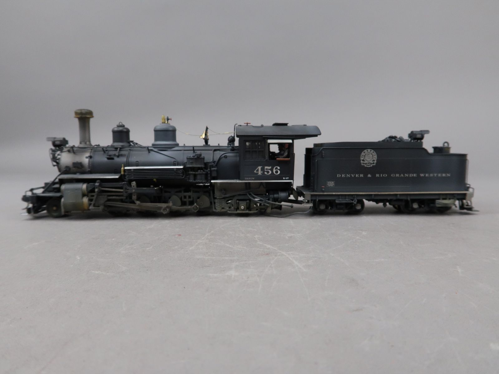 Sn3 Brass Model - PBL Milestone - D&RGW Rio Grande K-27 2-8-2 #456 ...