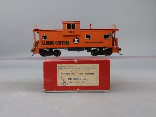 HO Brass Model - PFM GN Big Sky Caboose as IC Illinois Central