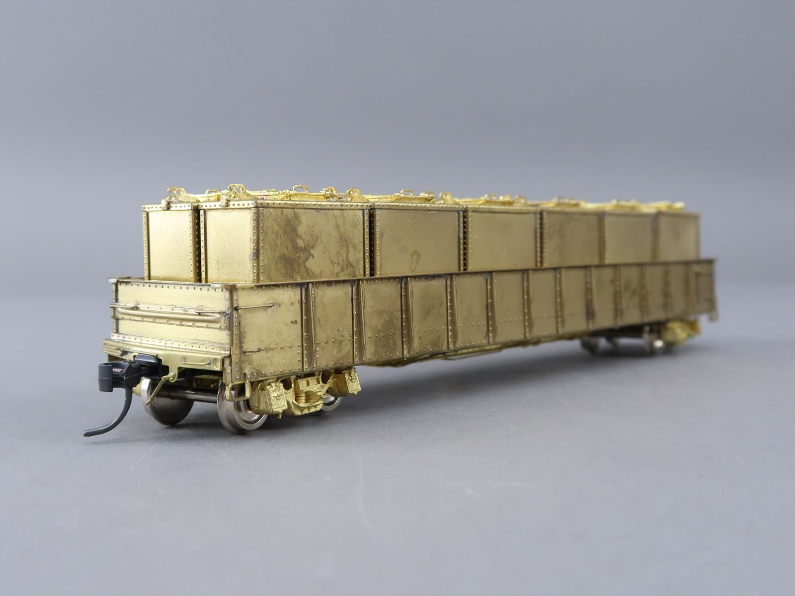 HO Brass Model - Railworks R-137 PRR Pennsylvania G-22 Containter Car w ...