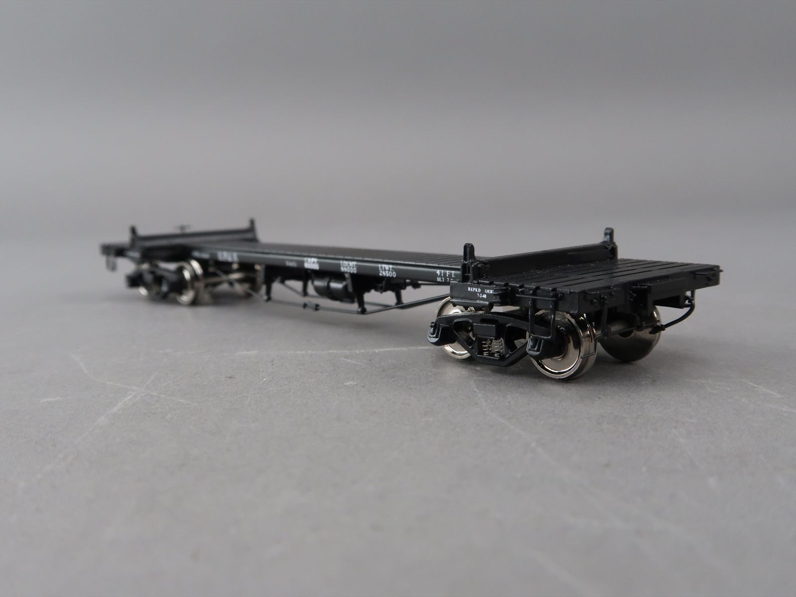 HO Brass Model - W&R SP&S Seattle Portland & Spokane Truss Rod Log Cars ...