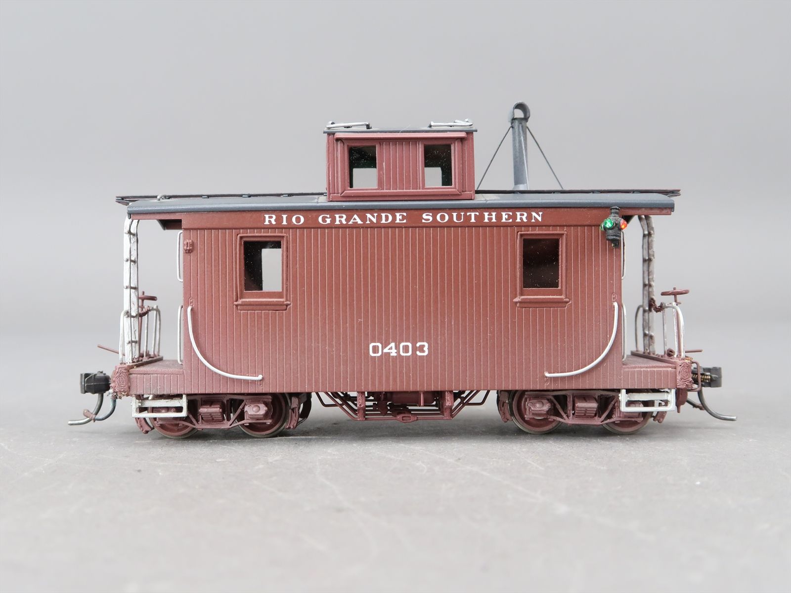 Sn3 Brass Model - OMI 1693.1 D&RGW as RGS Rio Grande Southern Caboose ...