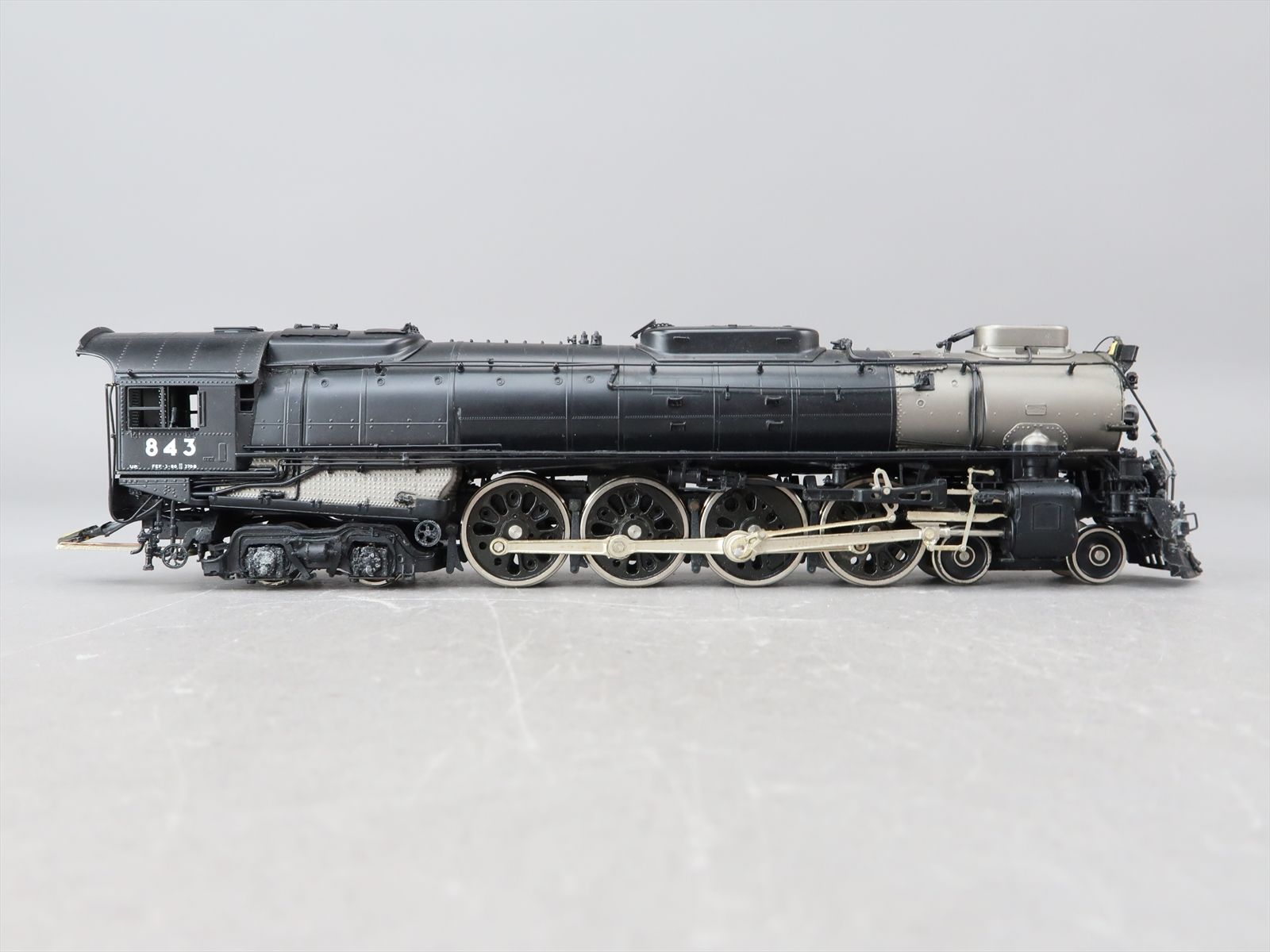 HO Brass Model - Key CS#59 UP Union Pacific 4-8-4 FEF-3 Coal Black #843 ...