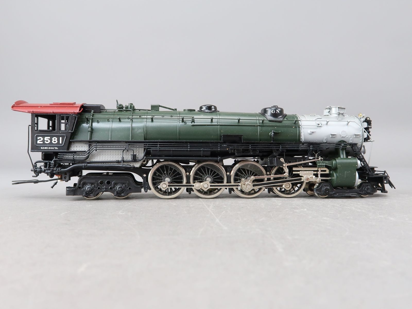 HO Brass Model - PFM 143 GN Great Northern S-2 4-8-4 #2581 - F/P - 1971 ...