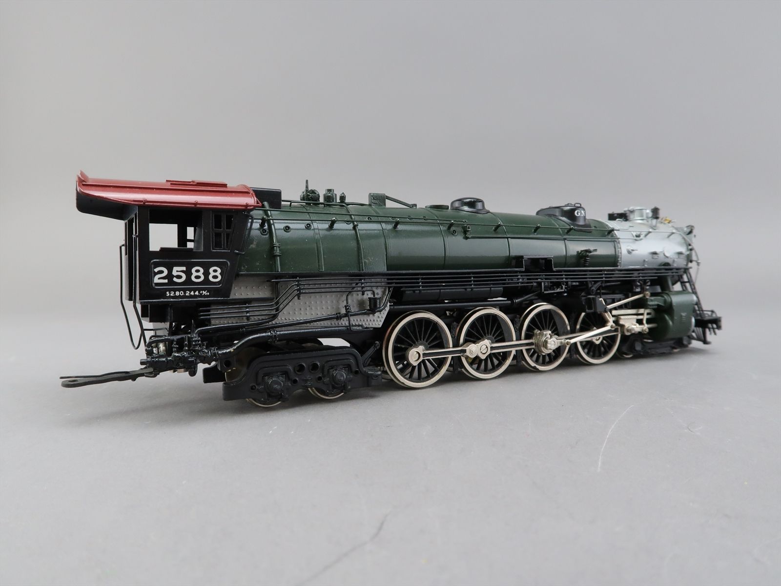 HO Brass Model - PFM 143 GN Great Northern S-2 4-8-4 #2588 - F/P - 1971 ...