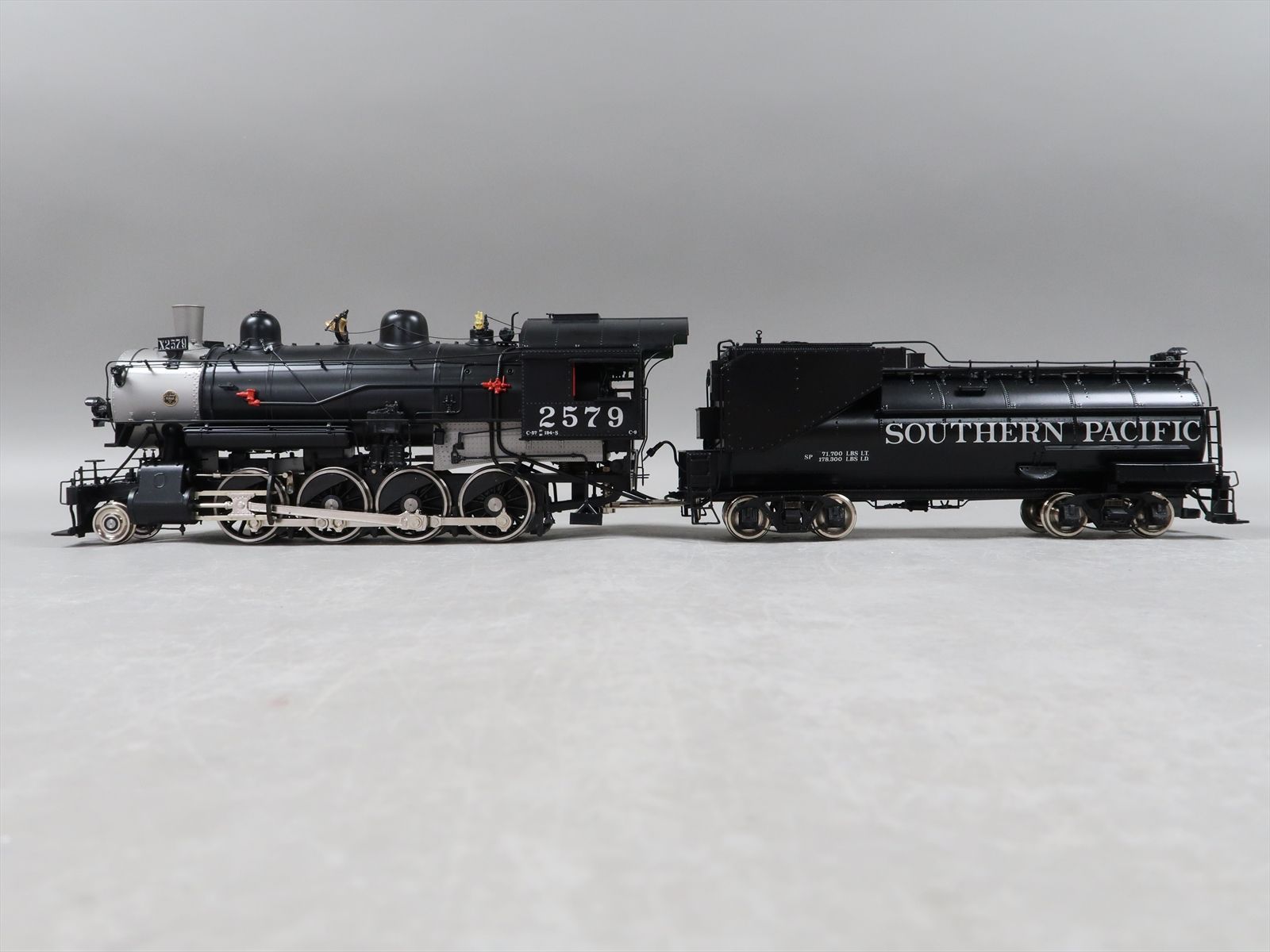 O Brass Model - PFM SP Southern Pacific C-9 2-8-0 #2579 - F/P - 1987 ...