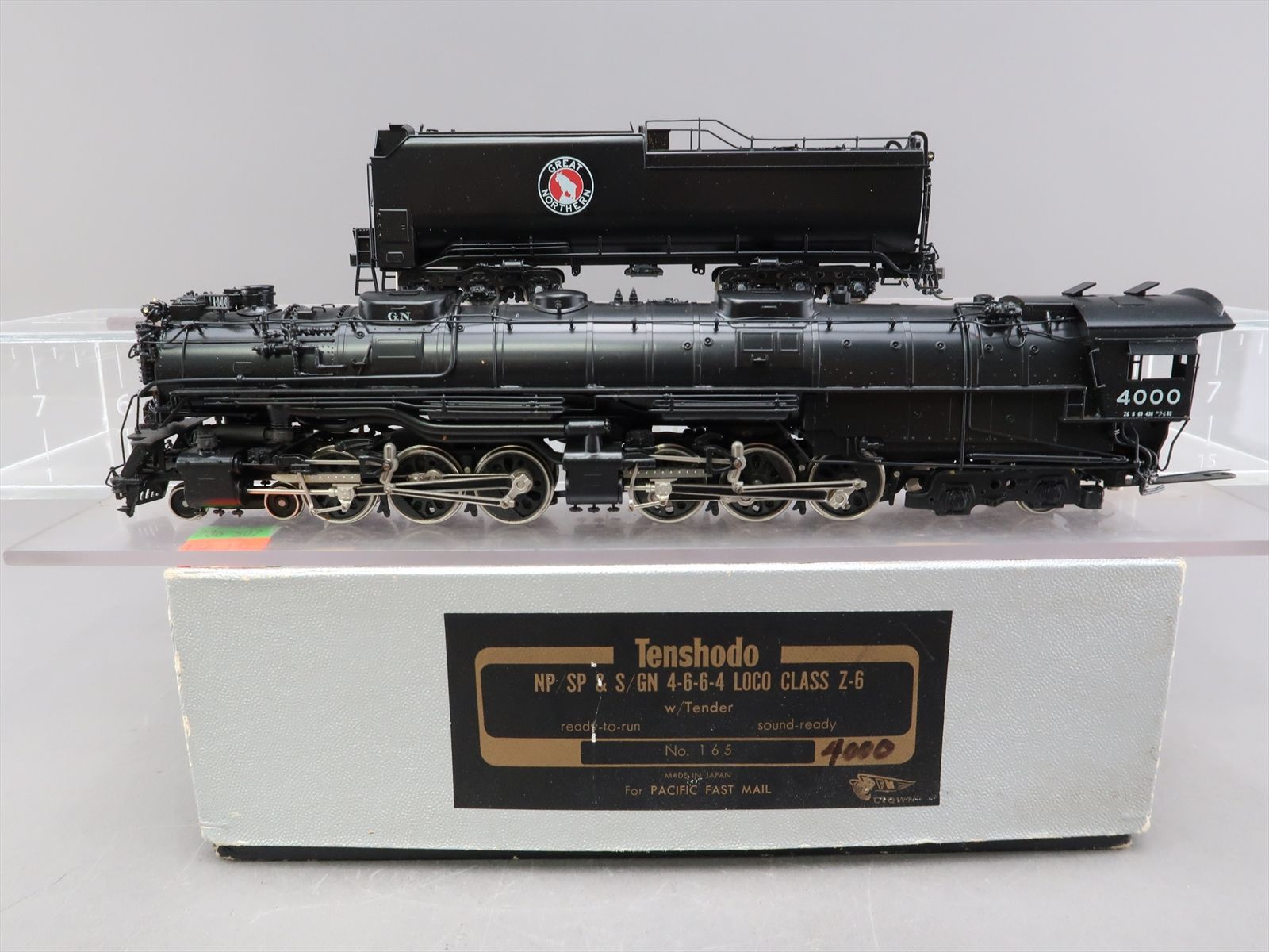 HO Brass Model - PFM 165 GN Great Northern Z-6 4-6-6-4 #4000 - F/P ...