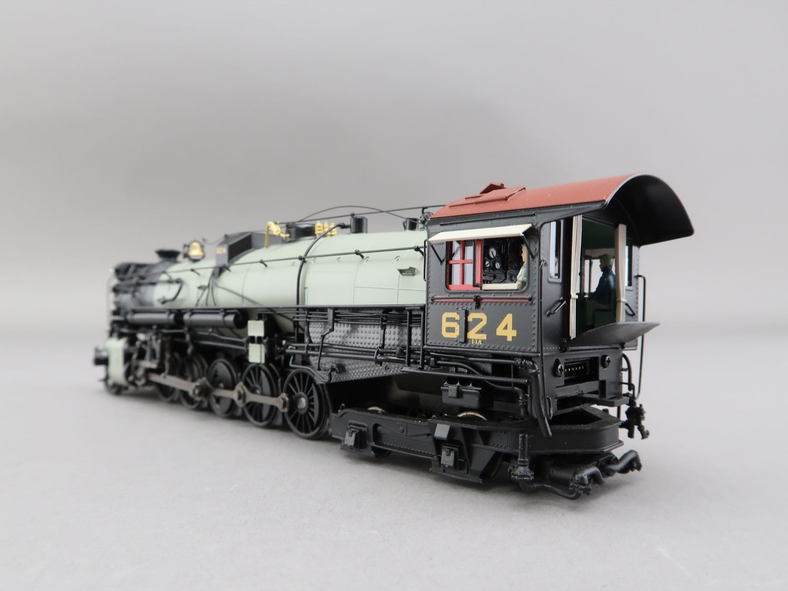 HO Brass Hybrid Model - BLI 2828 T&P Texas & Pacific 2-10-4 #624 - F/P ...