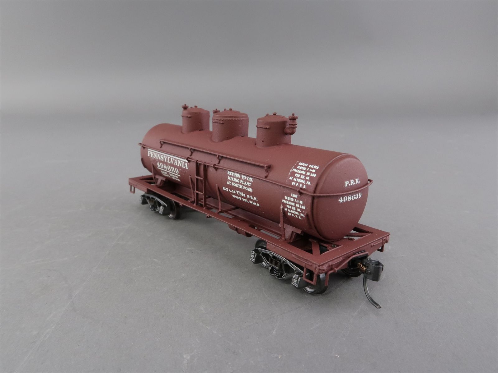 HO Brass Model - Sunset PRR Pennsylvania TM8 Tank Car Triple Three Dome ...