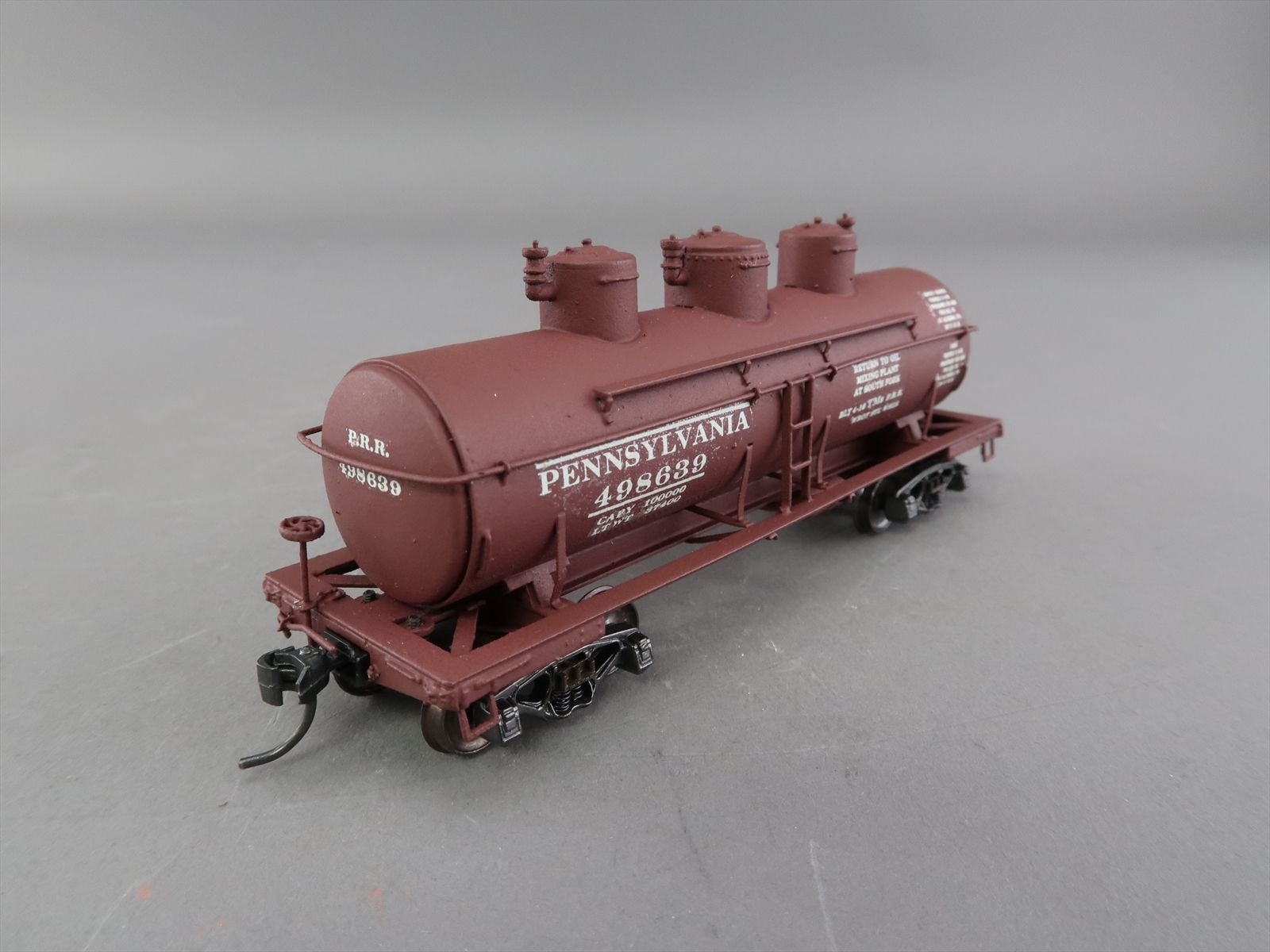 HO Brass Model - Sunset PRR Pennsylvania TM8 Tank Car Triple Three Dome ...