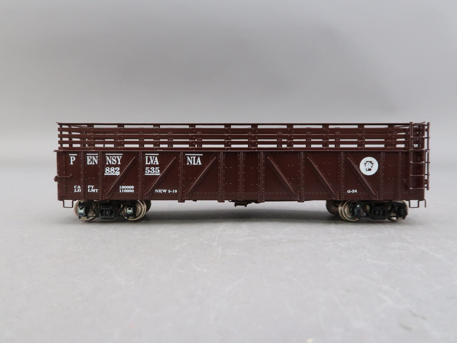 HO Brass Model - PSC 16014-1 PRR Pennsylvania G-24 Gondola Scrap Car ...
